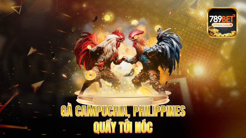 Gà Campuchia, Philippines – Quẩy tới nóc